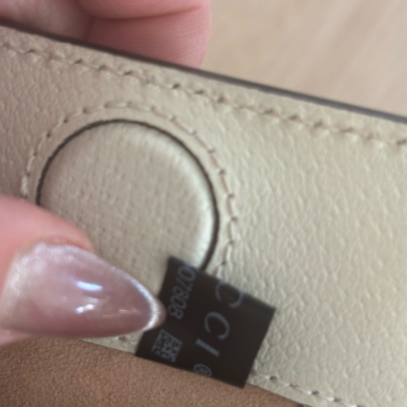 Gucci GG Supreme Monogram Flora Web Ophidia Chain Shoulder Bag White - Picture 10 of 10